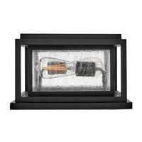 Clearwater Coastal Outdoor Pier Mount - Small - Black - Low Voltage (12v)