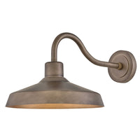 Forge Coastal Outdoor Wall Lantern  - Medium - Burnished Bronze