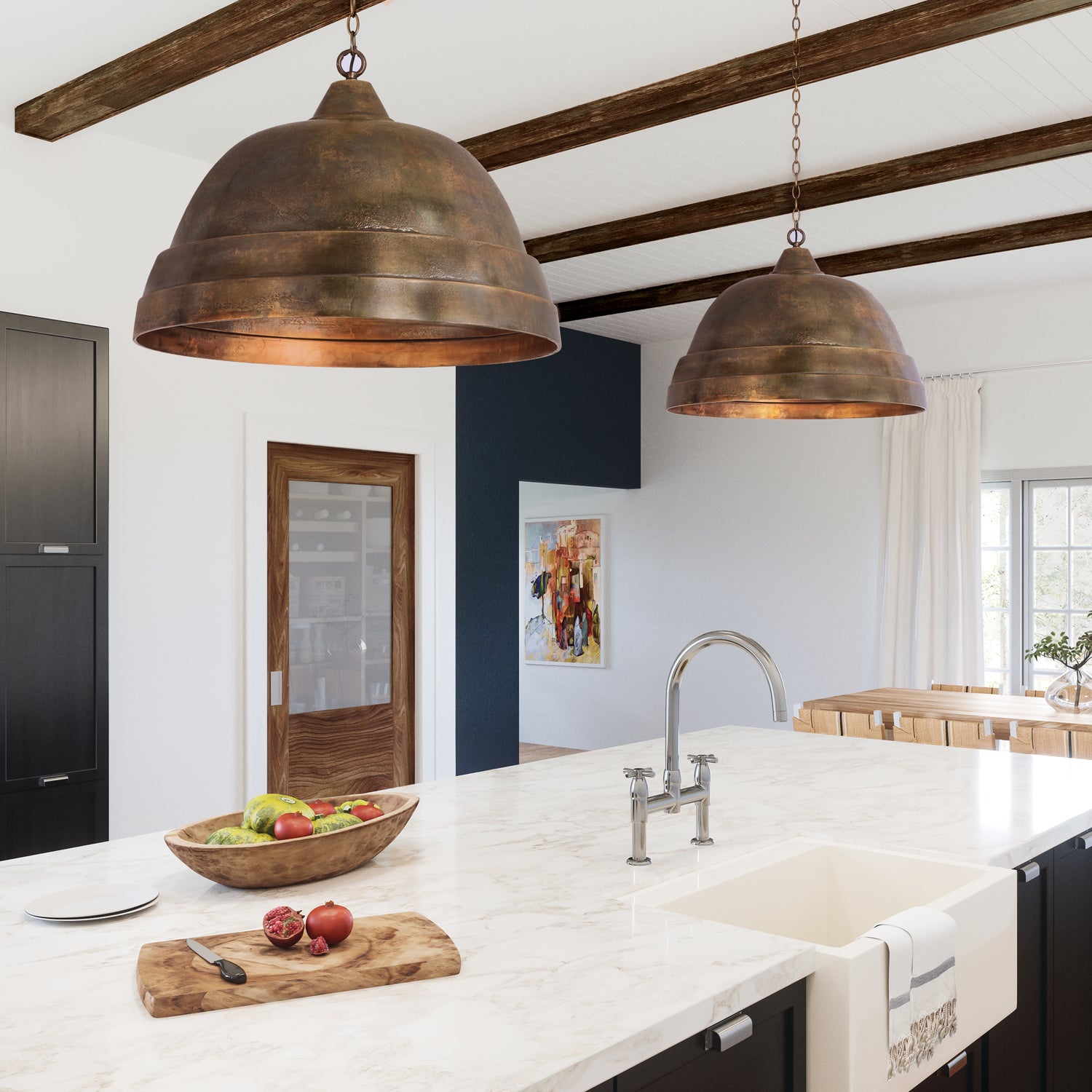 Brass island pendant lights hotsell