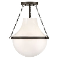 Collins Semi-Flush Mount - Black