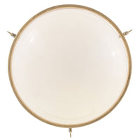 Collins Semi-Flush Mount - Brass