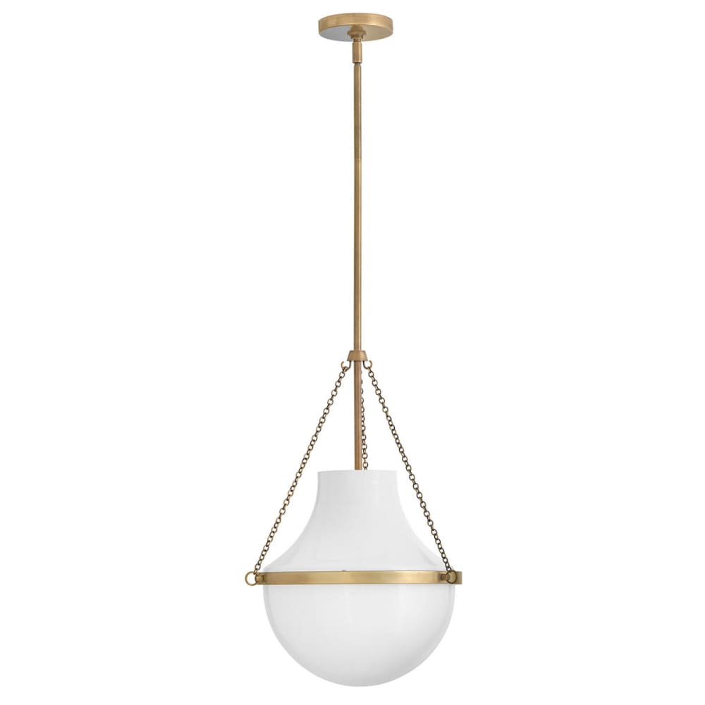 Collins Pendant - Medium - Brass