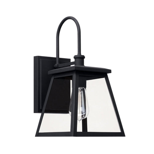 Capital Lighting One Light Outdoor Wall Lantern 926811BK Coastal Lighting