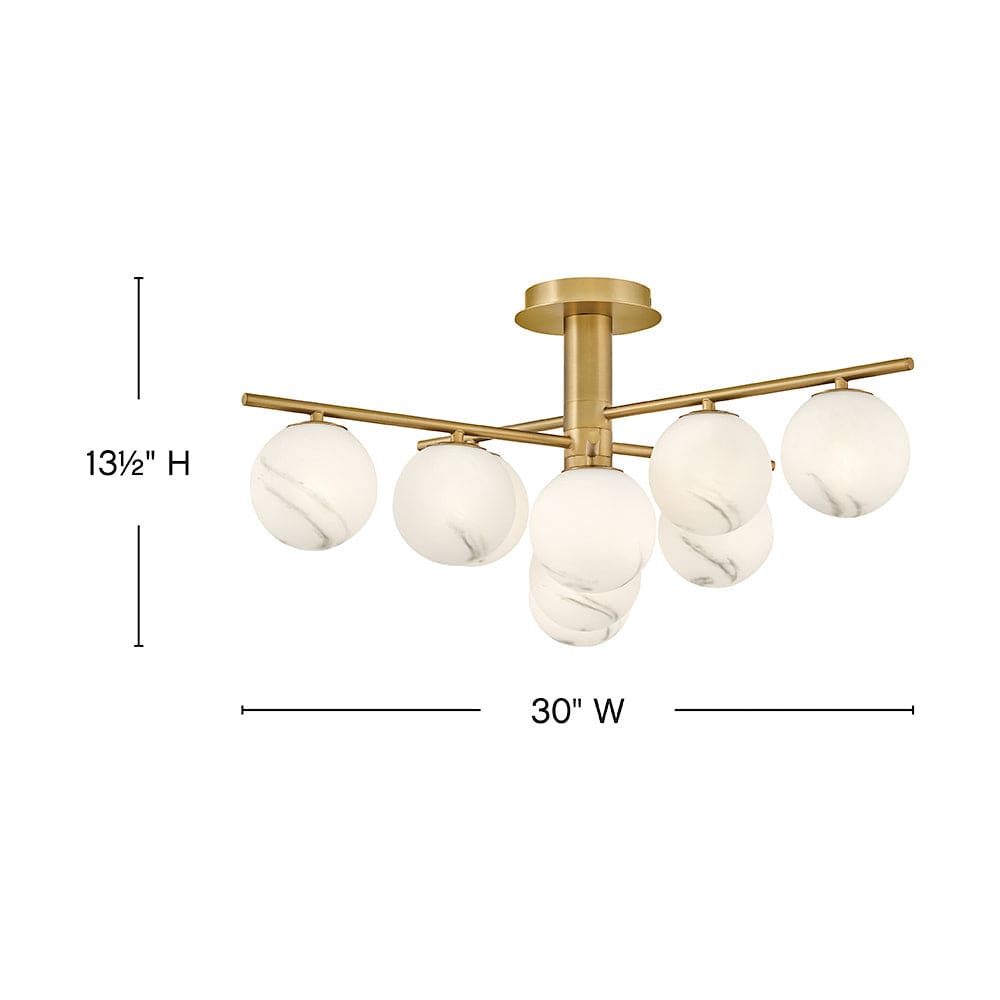 Selene Semi-Flush Mount