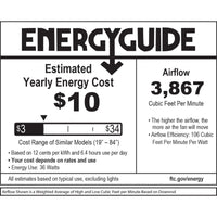 Hinkley Hampton Coastal Environment Outdoor Fan - 52 Matte Black 74901652FMBNWA Coastal Lighting
