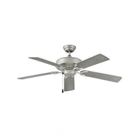 Hinkley Hampton Coastal Environment Outdoor Fan - 52 Silver 74901652FBNNWA Coastal Lighting