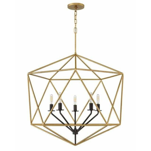 Hinkley Astrid Open Frame Chandelier - Large 3025DG Coastal Lighting