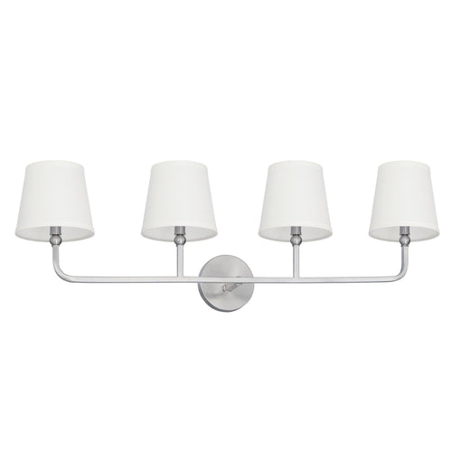 Capital Lighting Four Light Vanity Fixture 119341BN-674 Coastal Lighting