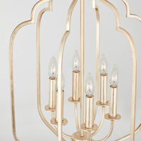 Capital Lighting Ophelia 6 Light Foyer 538761WG Coastal Lighting