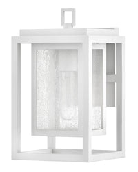 Clearwater Coastal Outdoor Wall Lantern - Small 12" - Textured White