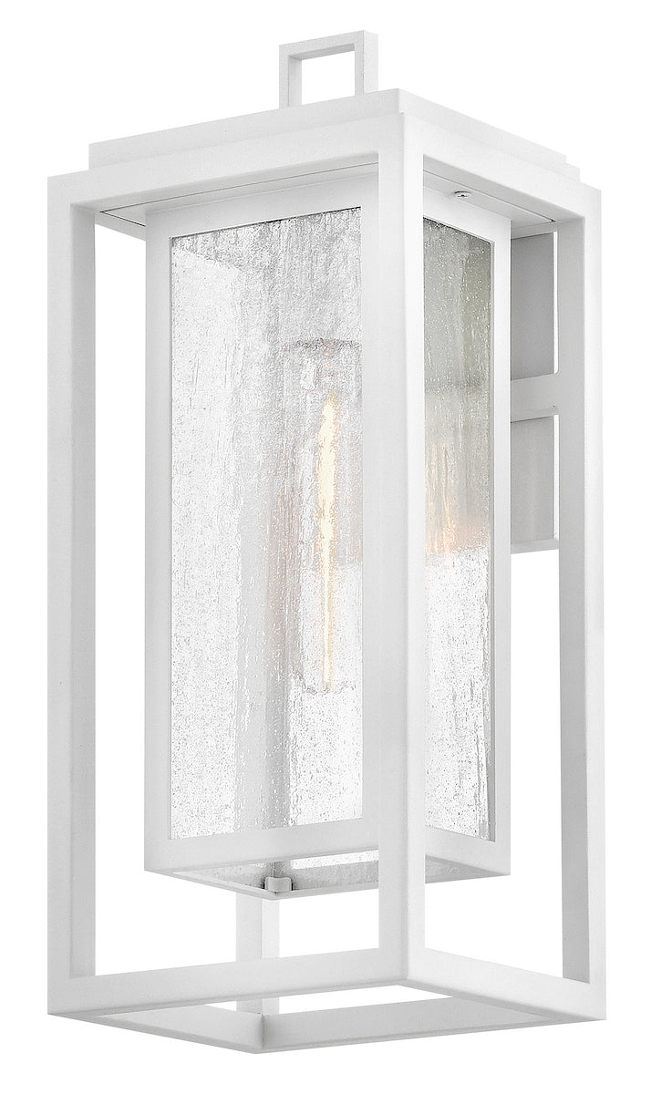 Clearwater Coastal Outdoor Wall Lantern - Medium 16" - Textured White