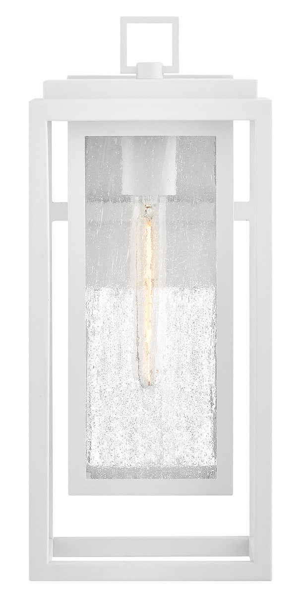 Clearwater Coastal Outdoor Wall Lantern - Medium 16" - Textured White