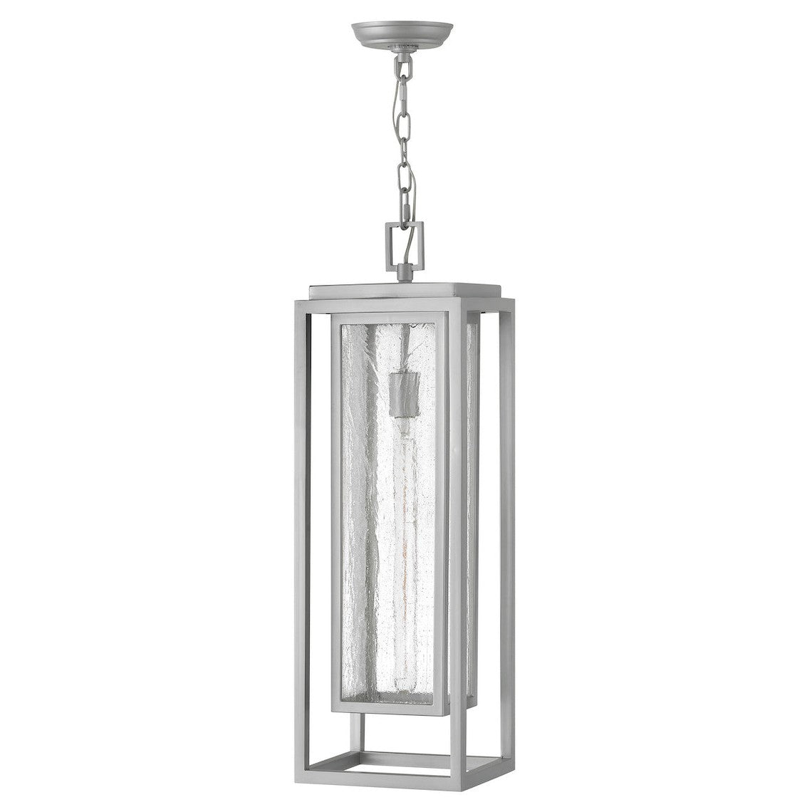 Clearwater Coastal Outdoor Pendant - Large - Satin Nickel