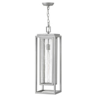 Clearwater Coastal Outdoor Pendant - Large - Satin Nickel