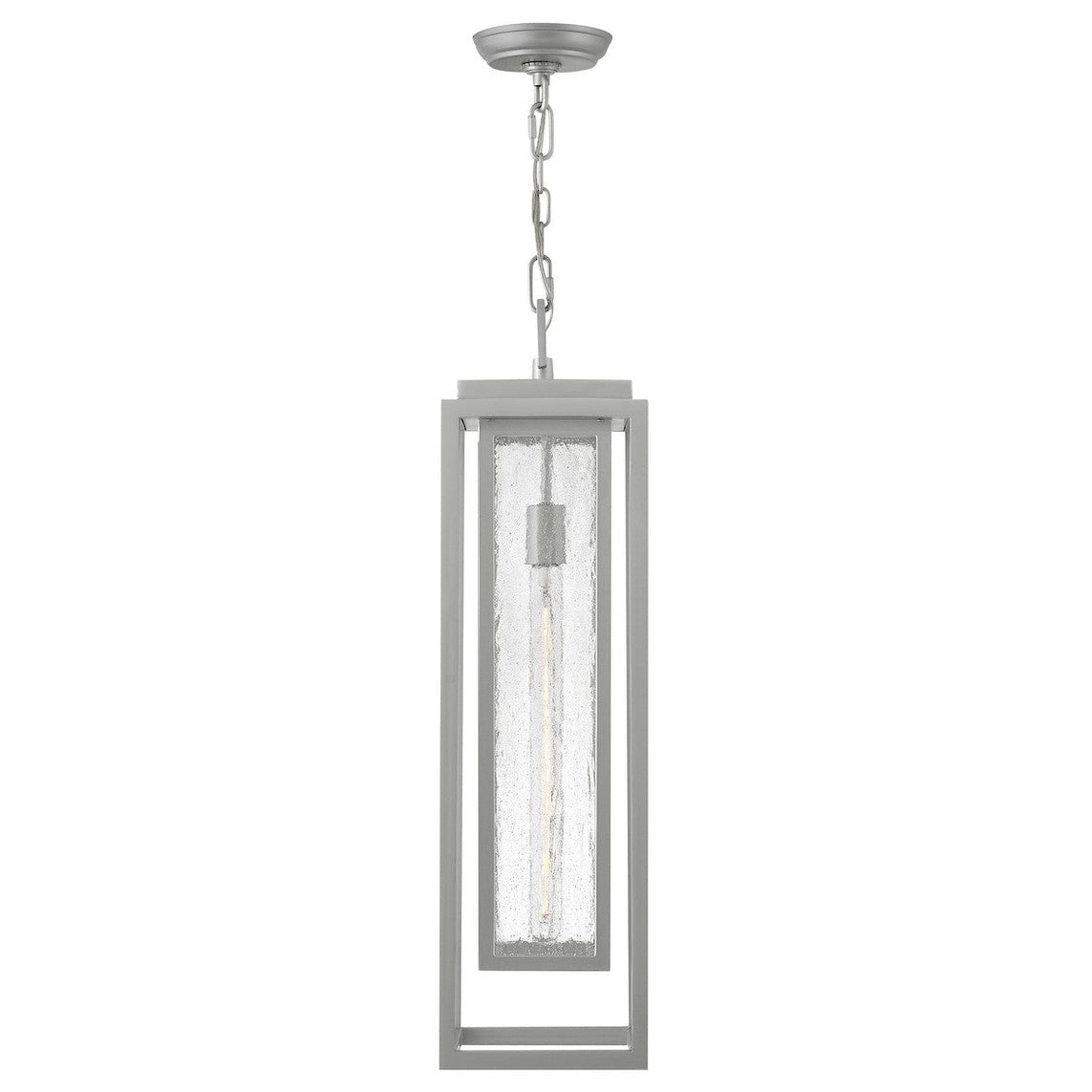 Clearwater Coastal Outdoor Pendant - Large - Satin Nickel