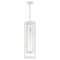 Clearwater Coastal Outdoor Pendant - Large - Textured White