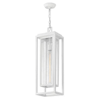 Clearwater Coastal Outdoor Pendant - Large - Textured White