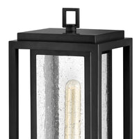 Clearwater Coastal Outdoor Pier Mount - Black - Low Voltage (12v)