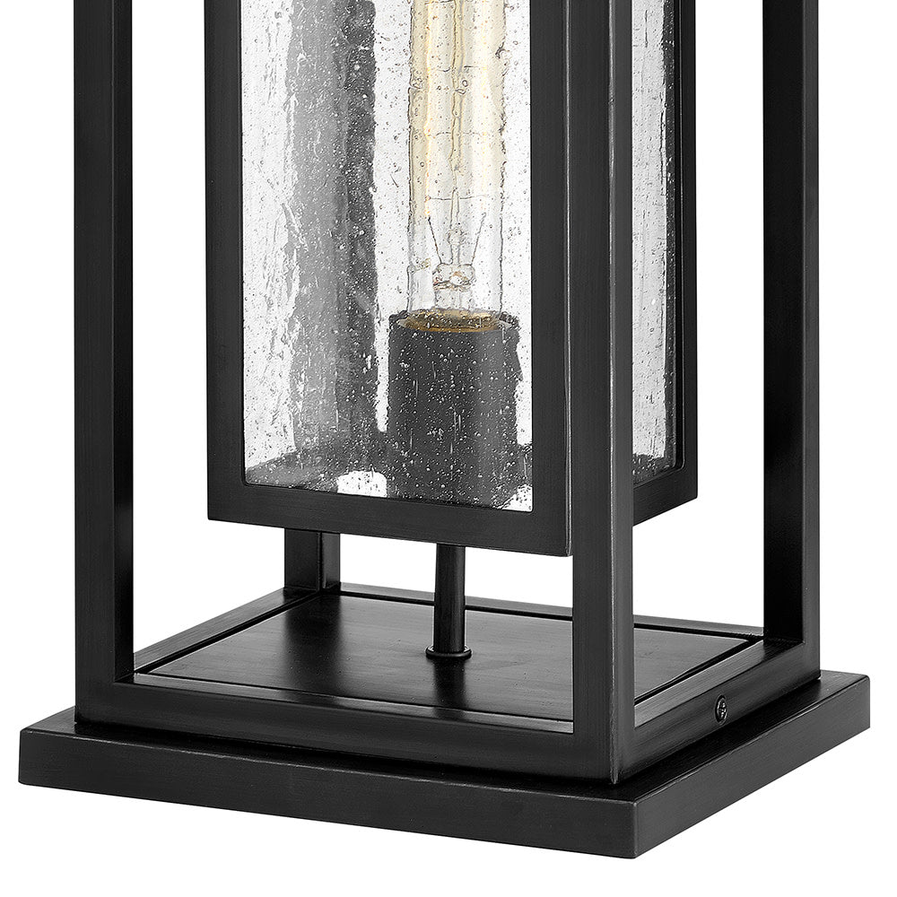 Clearwater Coastal Outdoor Pier Mount - Black - Low Voltage (12v)