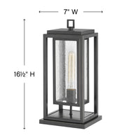 Clearwater Coastal Outdoor Pier Mount - Oil Rubbed Bronze  - Low Voltage (12v)