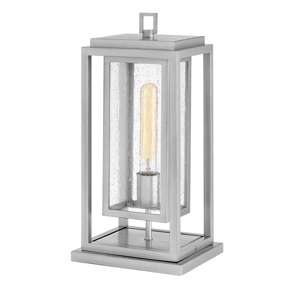 Clearwater Coastal Outdoor Pier Mount - Satin Nickel  - Low Voltage (12v)