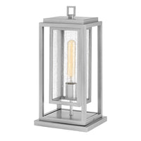 Clearwater Coastal Outdoor Pier Mount - Satin Nickel  - Low Voltage (12v)