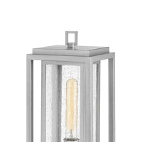 Clearwater Coastal Outdoor Pier Mount - Satin Nickel  - Low Voltage (12v)