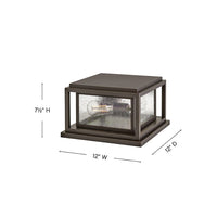 Clearwater Coastal Outdoor Pier Mount - Small - Oil Rubbed Bronze