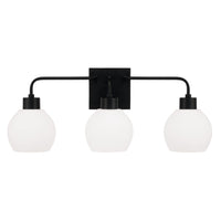 Tanner 3 Light Vanity - Black