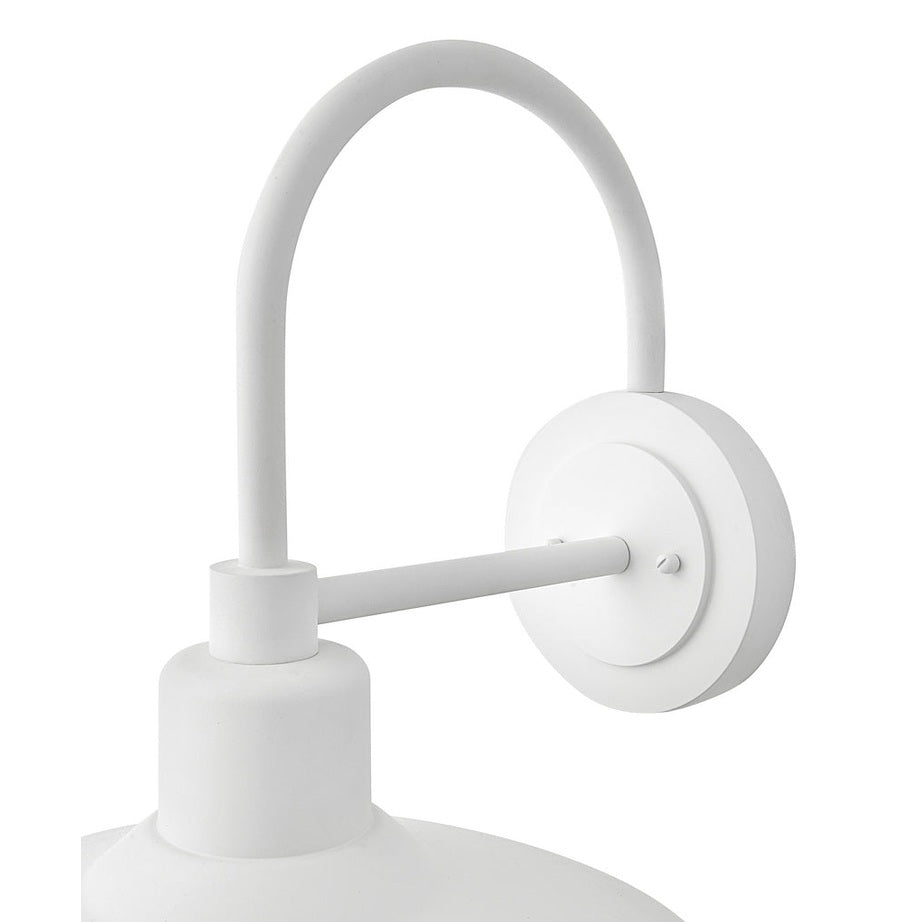 Forge Coastal Outdoor Wall Lantern  - Large - White
