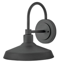 Forge Coastal Outdoor Wall Lantern  - Medium - Black