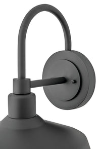 Forge Coastal Outdoor Wall Lantern  - Medium - Black