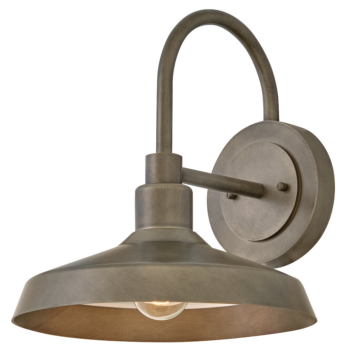 Forge Coastal Outdoor Wall Lantern  - Medium - Burnished Bronze