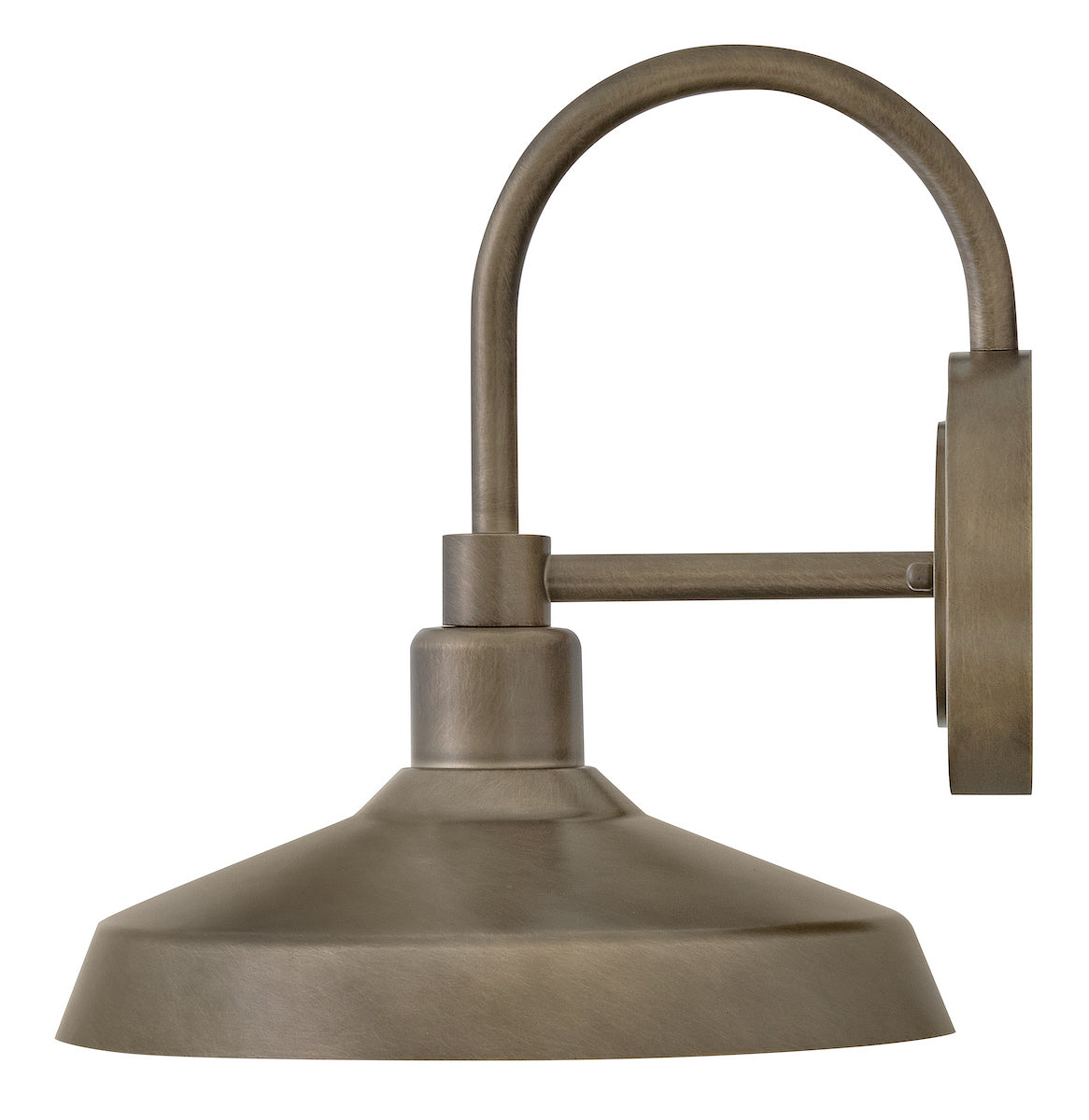 Forge Coastal Outdoor Wall Lantern  - Medium - Burnished Bronze