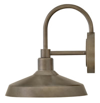 Forge Coastal Outdoor Wall Lantern  - Medium - Burnished Bronze