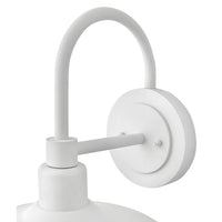 Forge Coastal Outdoor Wall Lantern  - Medium - White