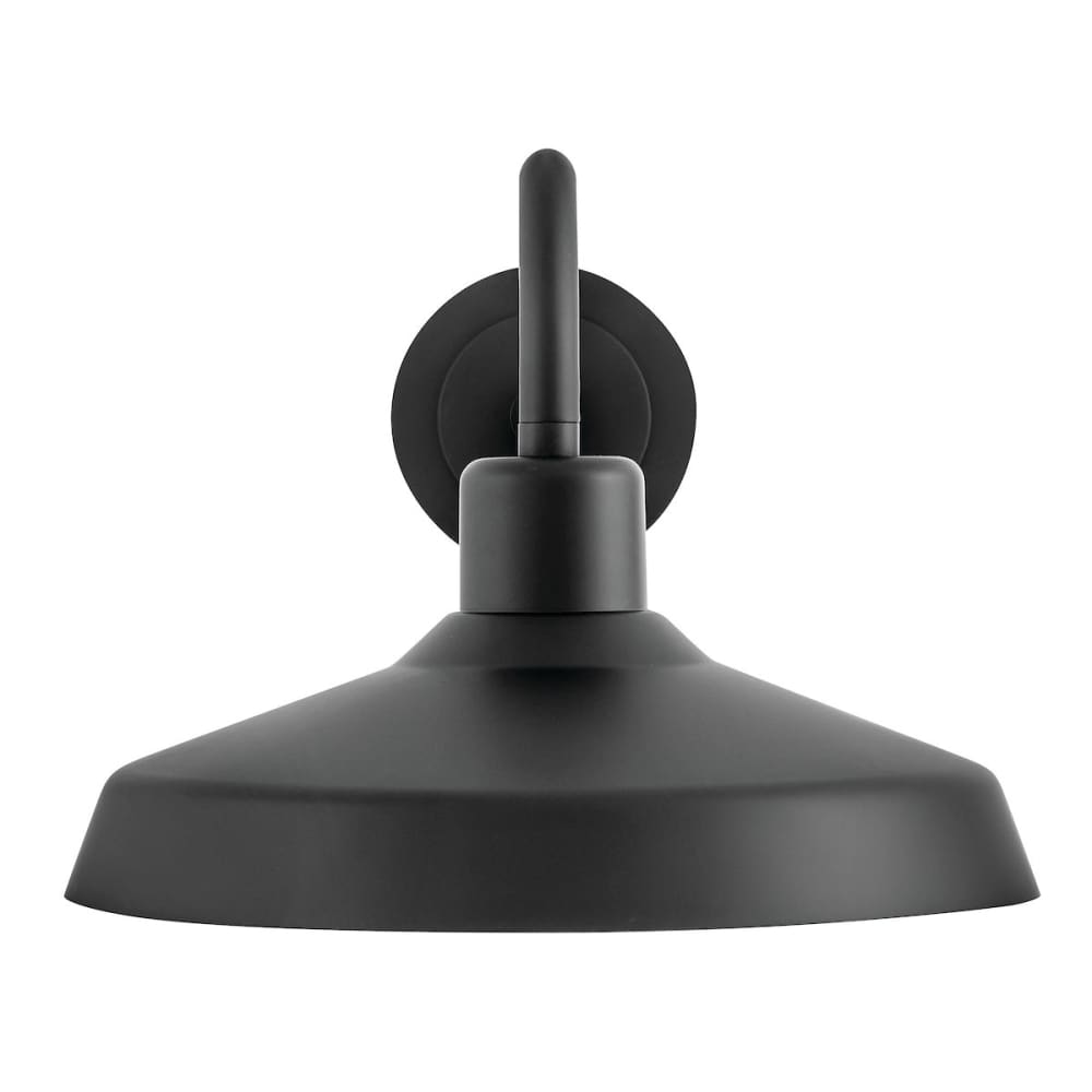 Forge Coastal Outdoor Wall Lantern  - Medium - Black