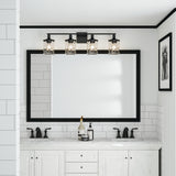 Colton Four Light Vanity Fixture