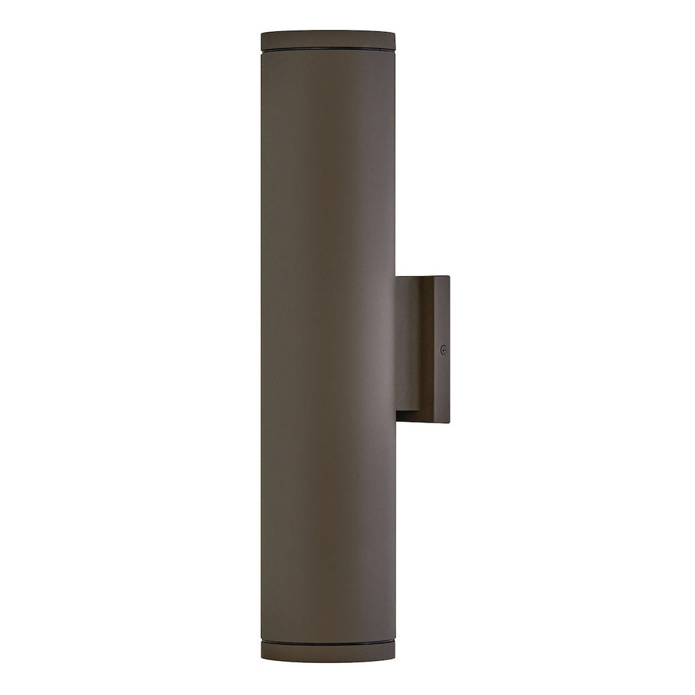 Silo Coastal Outdoor Wall Mount Up/Down Light - 20" - Bronze