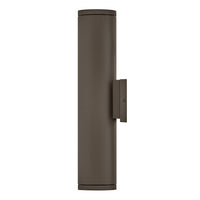 Silo Coastal Outdoor Wall Mount Up/Down Light - 20" - Bronze