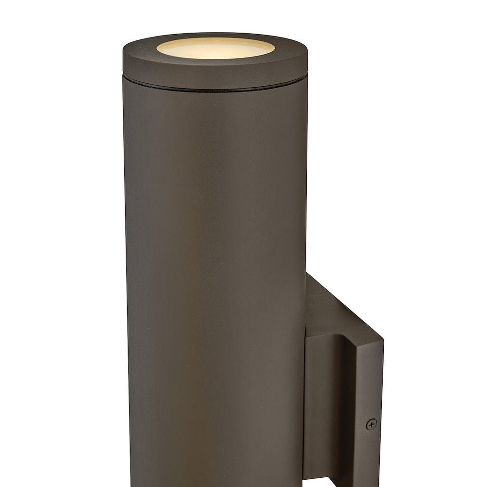 Silo Coastal Outdoor Wall Mount Up/Down Light - 20" - Bronze