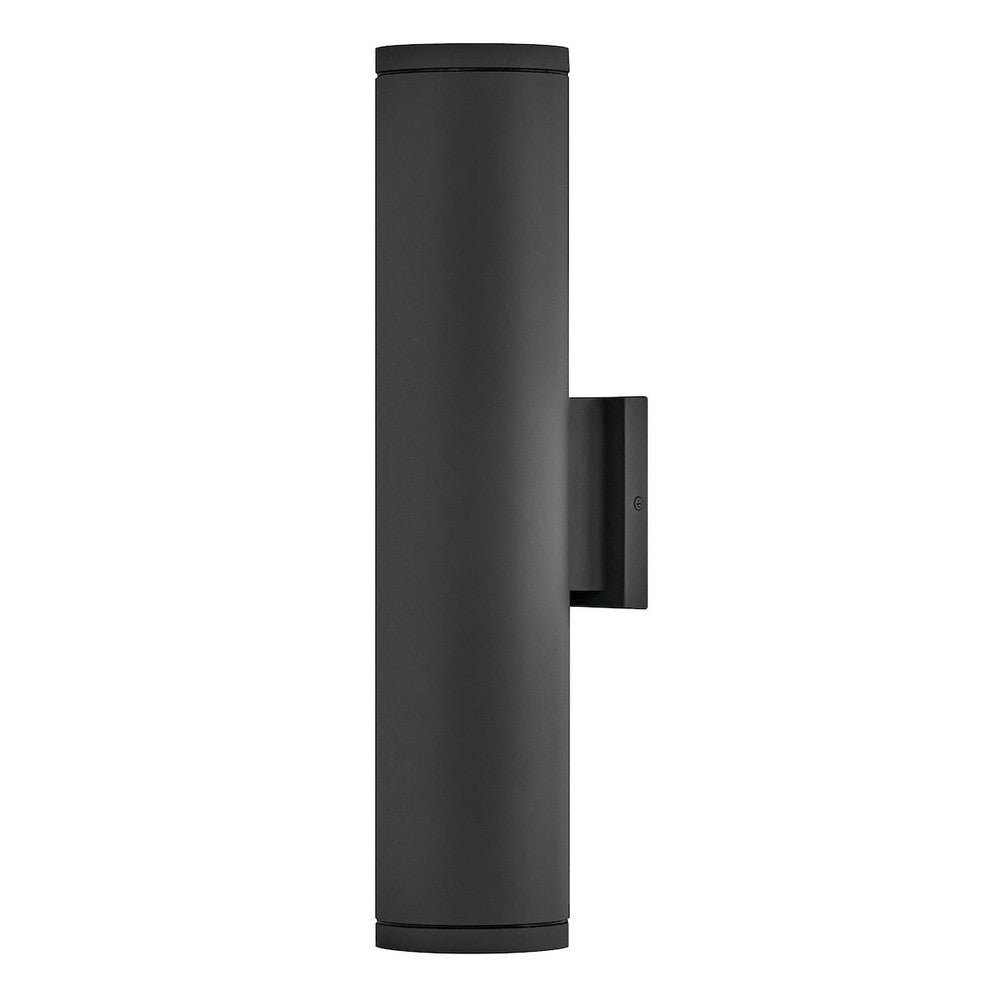 Silo Coastal Outdoor Wall Mount Up/Down Light - 20" - Black