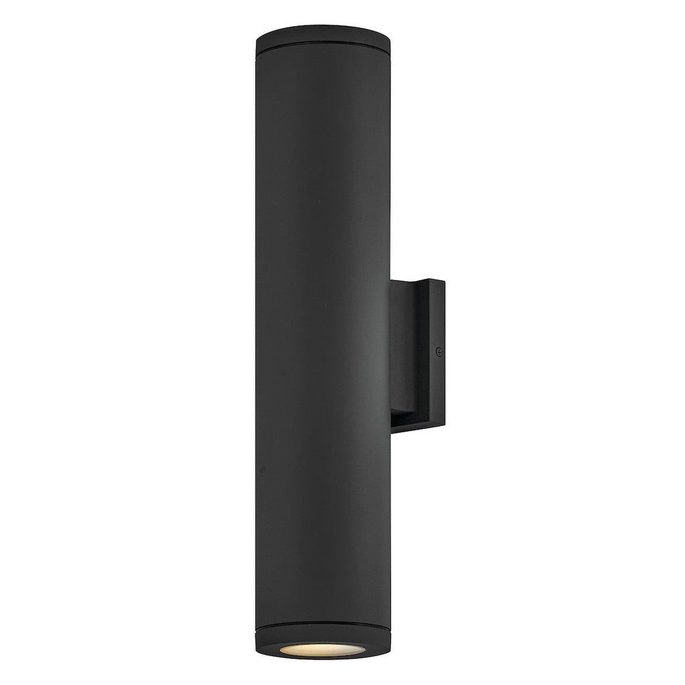 Silo Coastal Outdoor Wall Mount Up/Down Light - 20" - Black