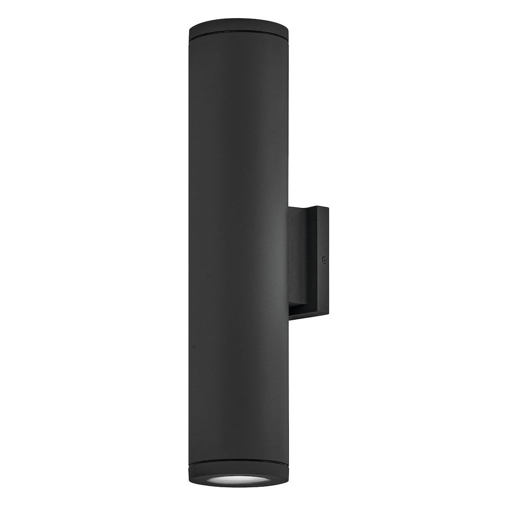 Silo Coastal Outdoor Wall Mount Up/Down Light - 20" - Black