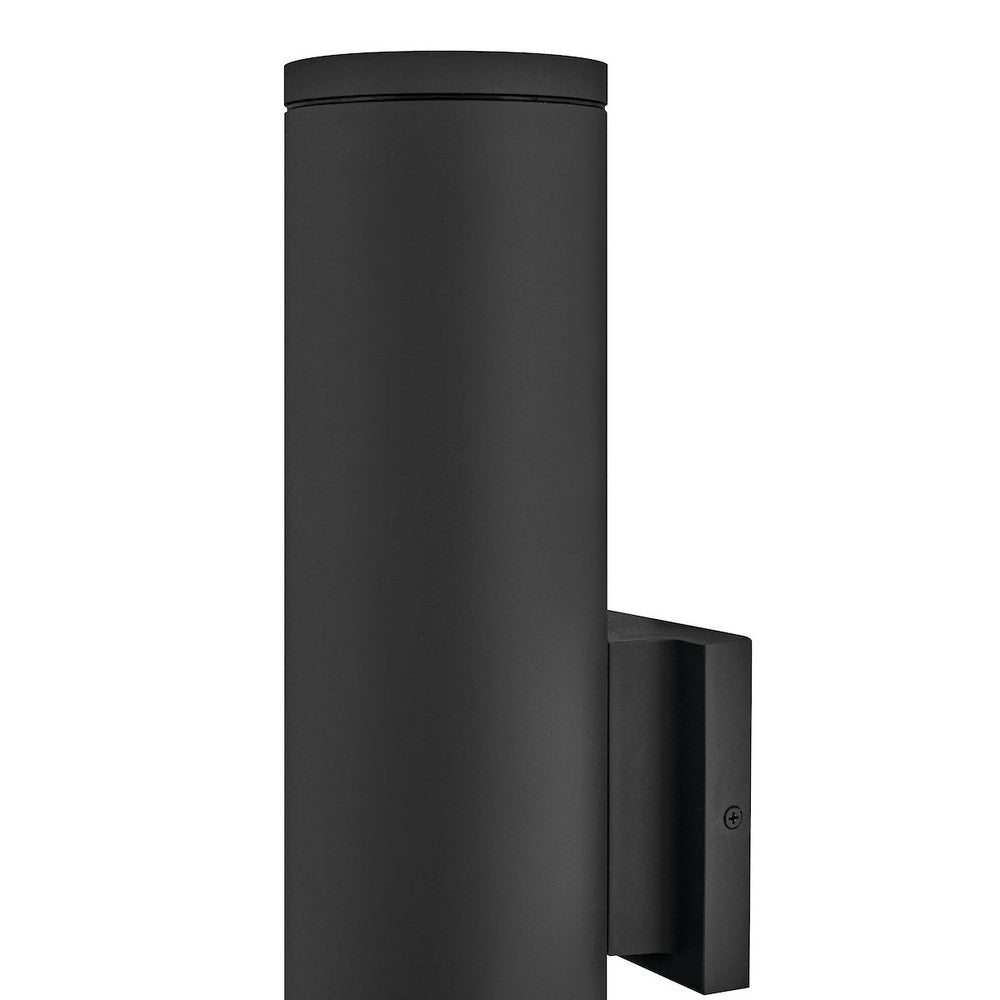 Silo Coastal Outdoor Wall Mount Up/Down Light - 20" - Black