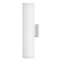 Silo Coastal Outdoor Wall Mount Up/Down Light - 20" - White