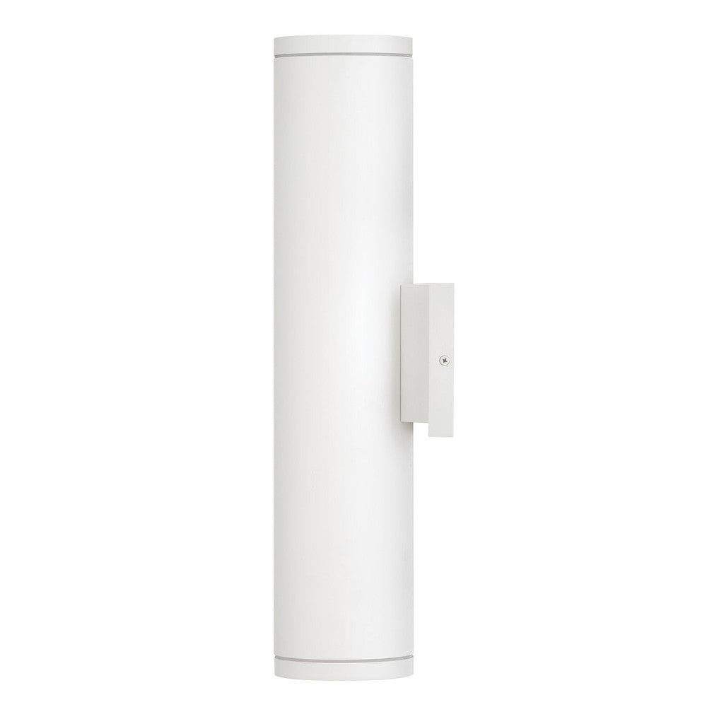 Silo Coastal Outdoor Wall Mount Up/Down Light - 20" - White