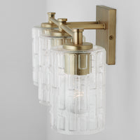 Emerson 3 Light Vanity - Aged Brass