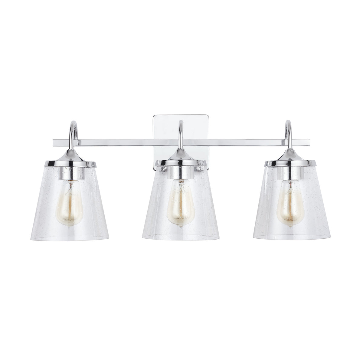 Jayne 3 Light Vanity -  Chrome