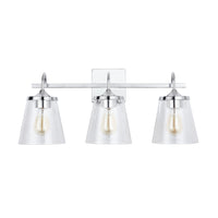 Jayne 3 Light Vanity -  Chrome